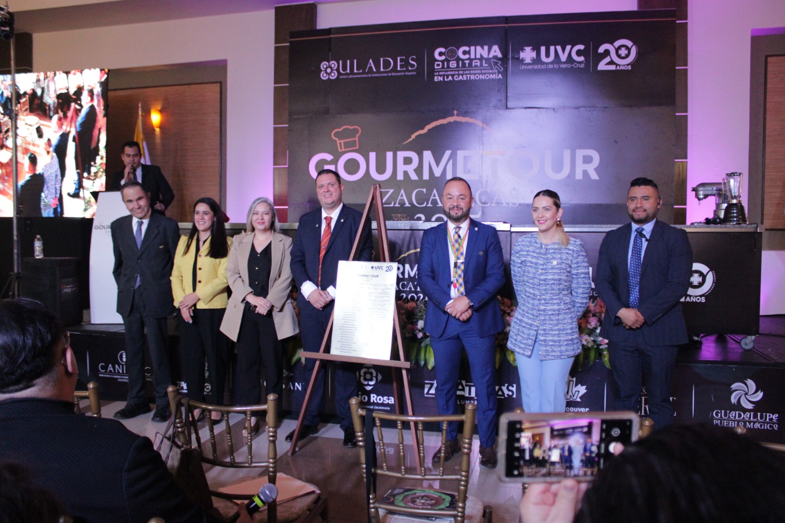 Concluye con éxito Gourmetour 2025; UVC campus Zacatecas y ULADES pusieron en alto este evento internacional